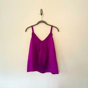 Vince Silk V-Neck Camisole - S
